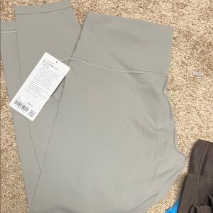 lululemon athletica Wunder train 25 inch high rise riverstone